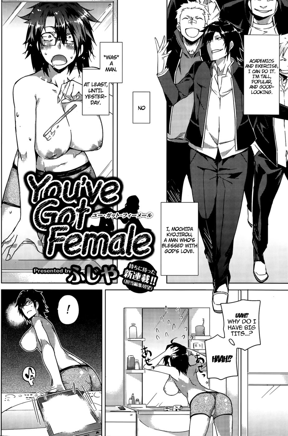 Hentai Manga Comic-You've Got Female-Chapter 1-2